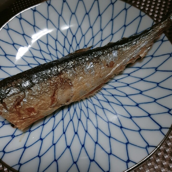 フライパンでさんま焼き